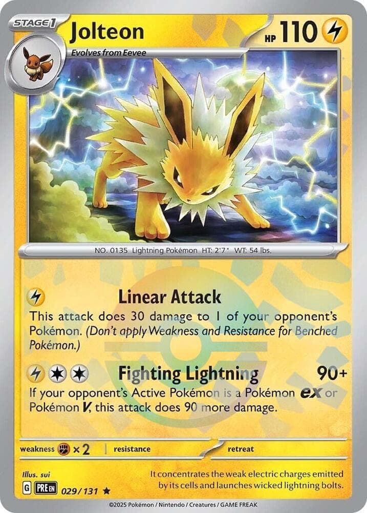 Jolteon (Poke Ball Pattern)