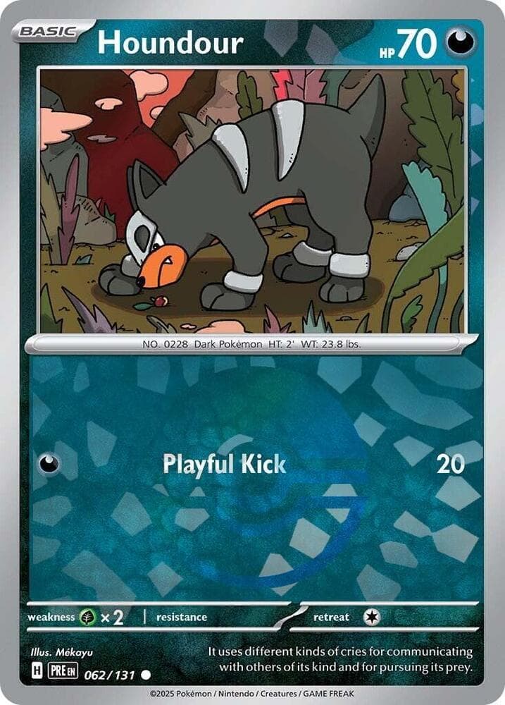 Houndour (Poke Ball Pattern)